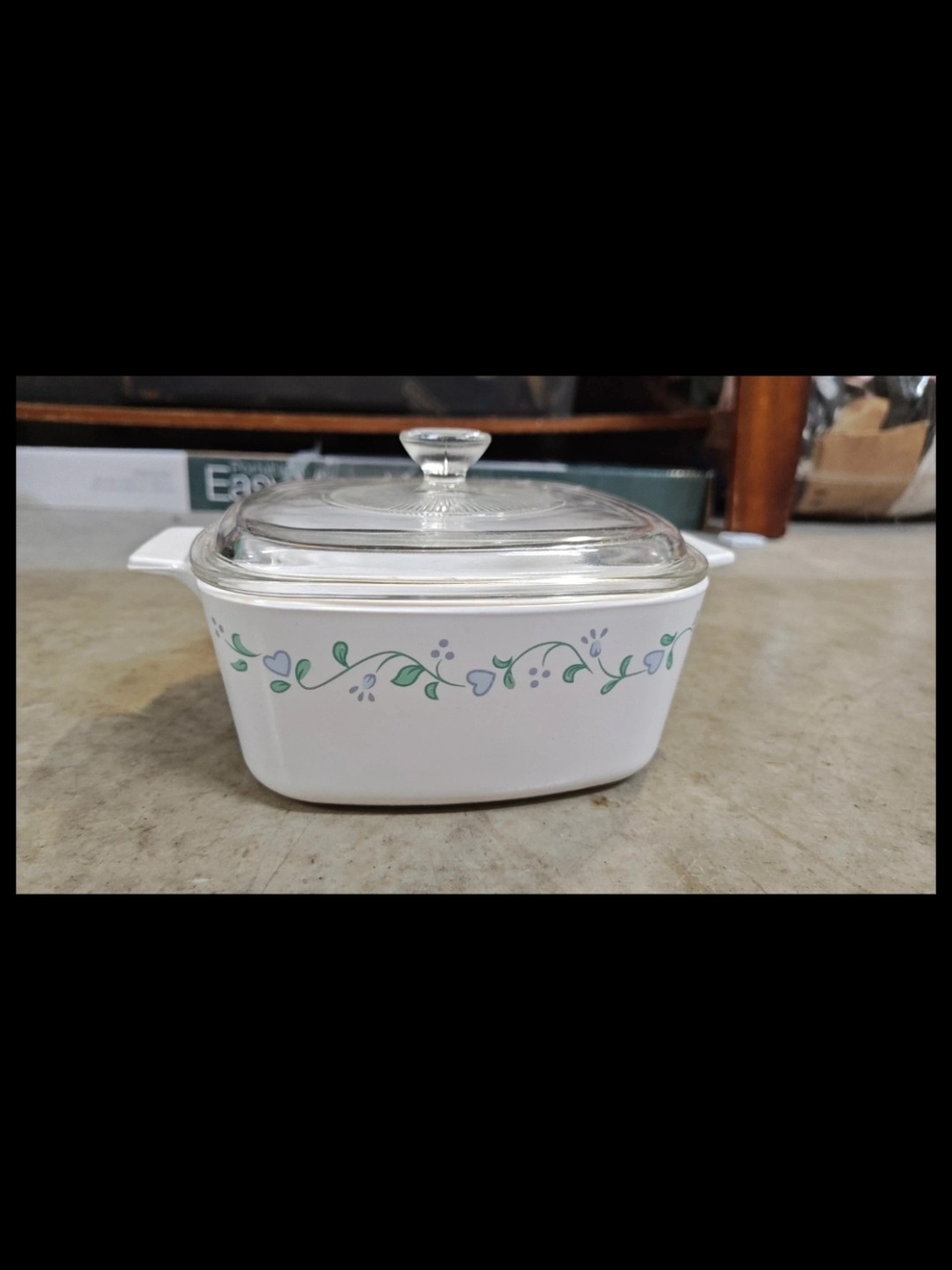 Vintage Corningware Covered Baking Dish 5L